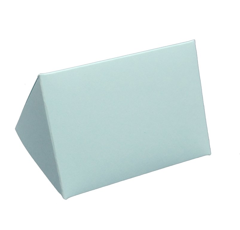 Pudełko trójkątne winietka 8,5x6cm błękit GoatBox