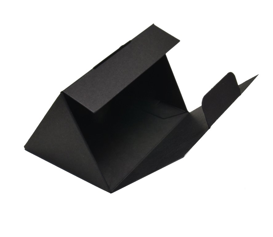 Pudełko trójkątne winietka 8,5x6cm czarne GoatBox