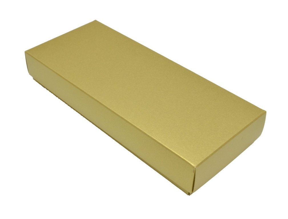 Pudełko złote na pralinki 6x15 cm GoatBox