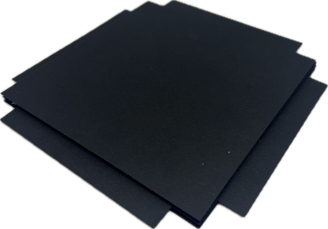 Slider Card baza ruchomej wysuwanej kartki czarna GoatBox