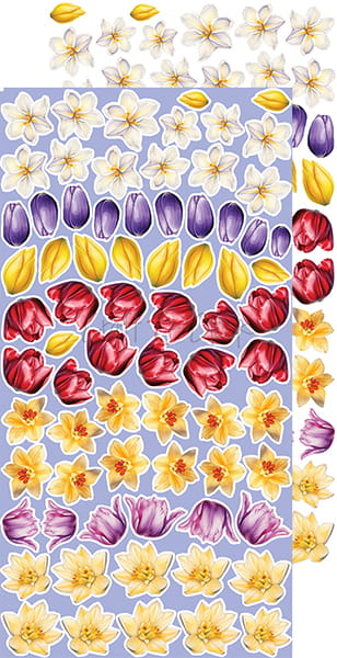 Tulip Love - zestaw dodatków Flowers