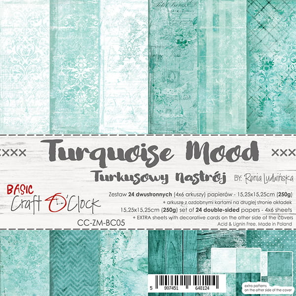 turquise mood mały bloczek 